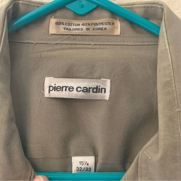 Pierre Cardin long sleeve casual or dress button down shirt - Picture 3 of 7